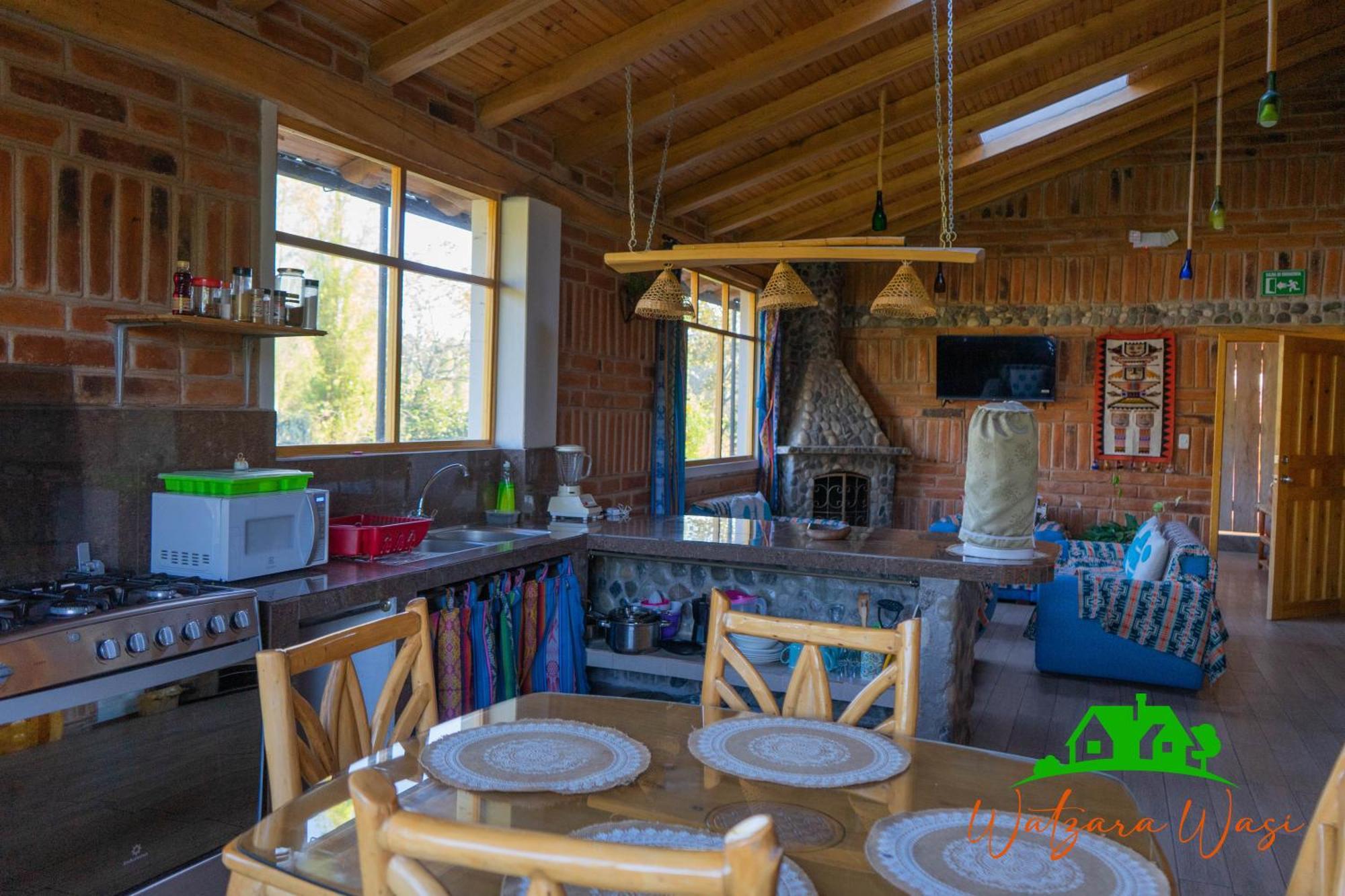 Watzara Wasi Cottage Familiar Camprestre Y Lofts En Cotacachi Buitenkant foto